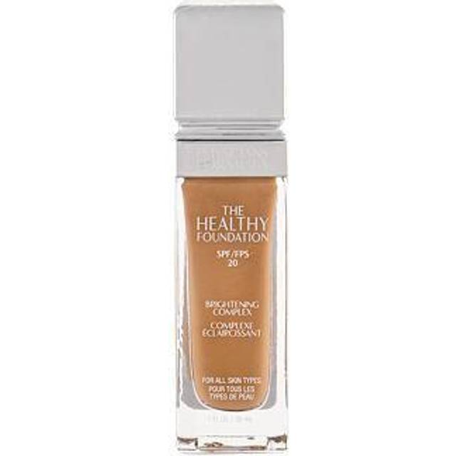 Physicians Formula The Healthy Foundation SPF 20, Långtidsverkande Lätt Flytande Foundation med Satinfinish, Berikad med Hyaluronsyra och Vitaminer för en Felfri och Hälsosam Täckning, i Nyansen MN3