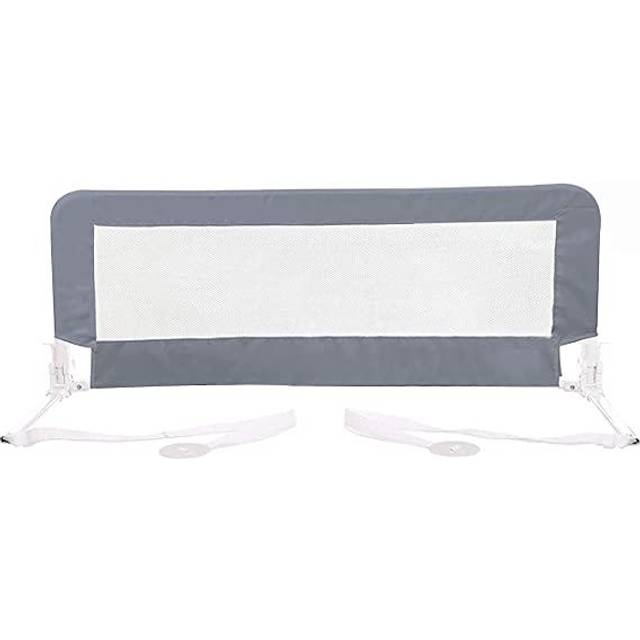 Dreambaby Prague Bedrail 110cm Wide x 45.5cm High - Grey, Grey