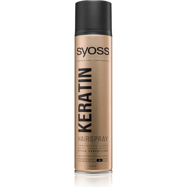 Syoss Keratin Hairspray Hårspray Med extra stark fixering 300 ml
