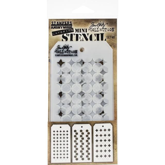 Mini Stencil Set 40 (3 Ea.)Stencils