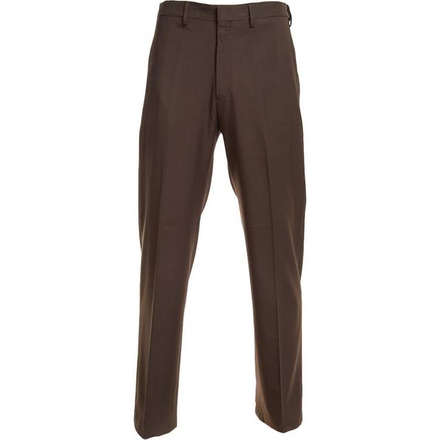 Haggar Men's Premium Comfort Classic Fit Flat Front Dress Pant Blue - Size: 34W x 29L
