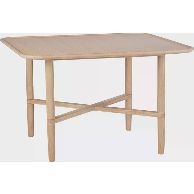 Haslev Opus 17 Soffbord 80x80 Cm Vitoljad Ek - Soffbord Massiv Ek Vitoljad Ek - OPU217-EGOH-0-50