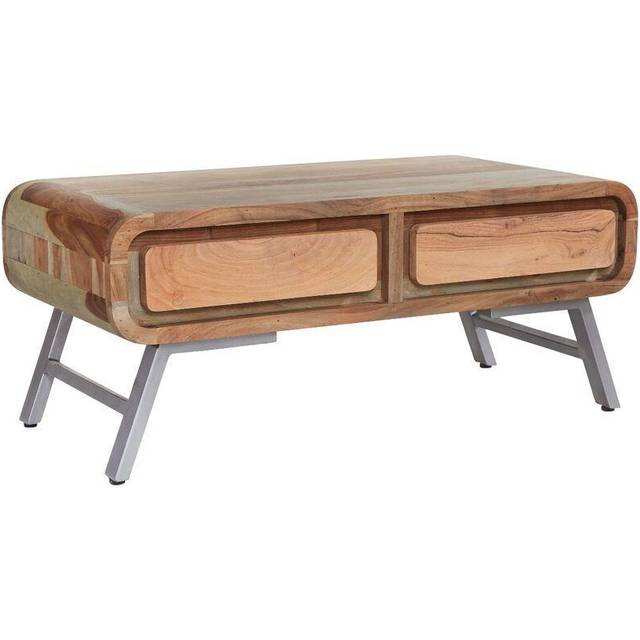 Aspen Iron/Wooden - 2 Drawer Coffee Table