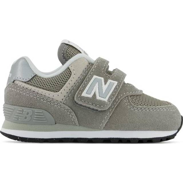 New Balance 574 Sneakers Med Kardborreband Grå | Grå | 32 EU