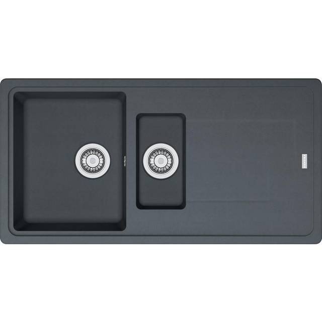 Franke Titan Reversible Composite Kitchen Sink & Drainer 1.5 Bowl Graphite
