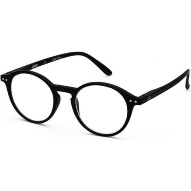 Izipizi Reading #D LMSDC01 +1.00 Black, including lenses, ROUND Glasses, UNISEX