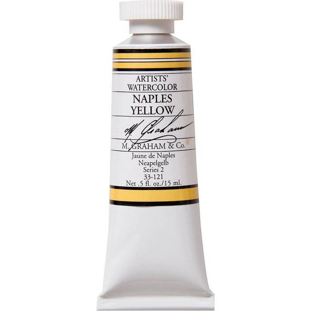 M. Graham : Artists' Watercolour Paint : 15ml : Naples Yellow