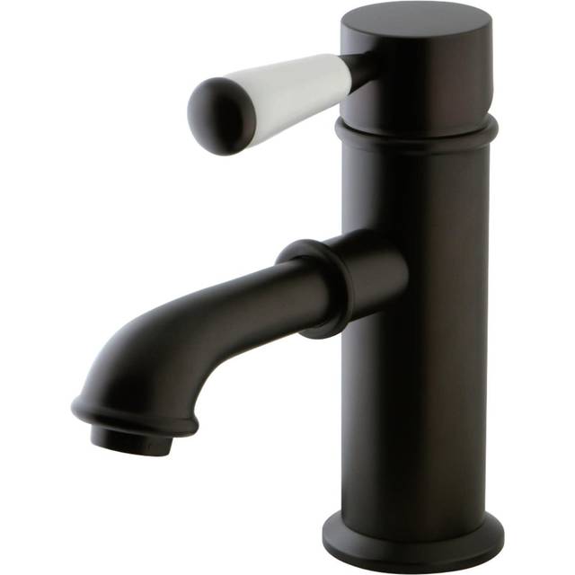 Kingston Brass KS7415DPL Paris Single Porcelain Lever Handle Bathroom