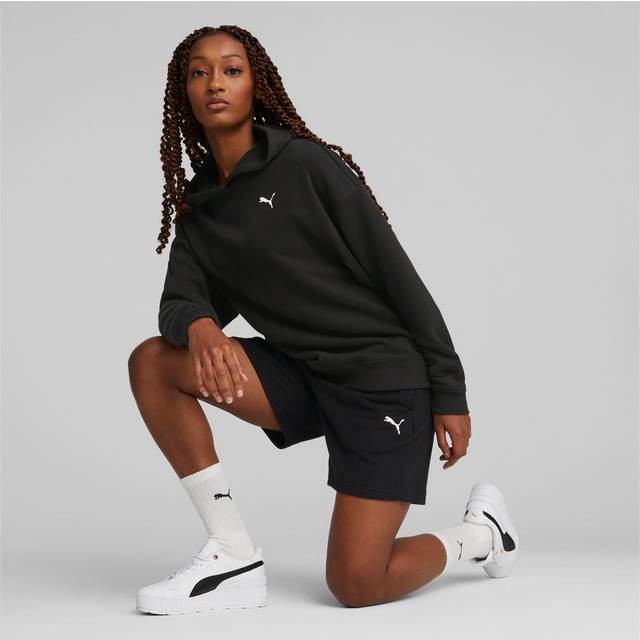 PUMA, Training Sets, female, Black, L, Black Tracksuit Womens Lounge Set