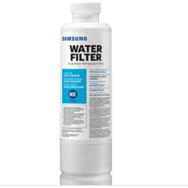 Samsung äkta kylskåpsvattenfilter 2-pack 2 Pack Vitt