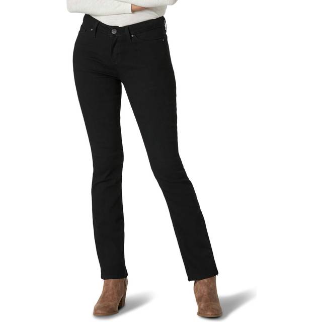 Lee Dam Misses Regular Fit Bootcut Jeans, Svart, 48 kort
