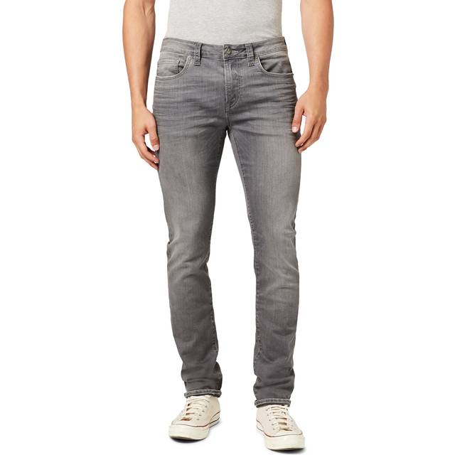 Buffalo David Bitton Men's Slim Ash Jeans  Grey Sanded  42W x 32L