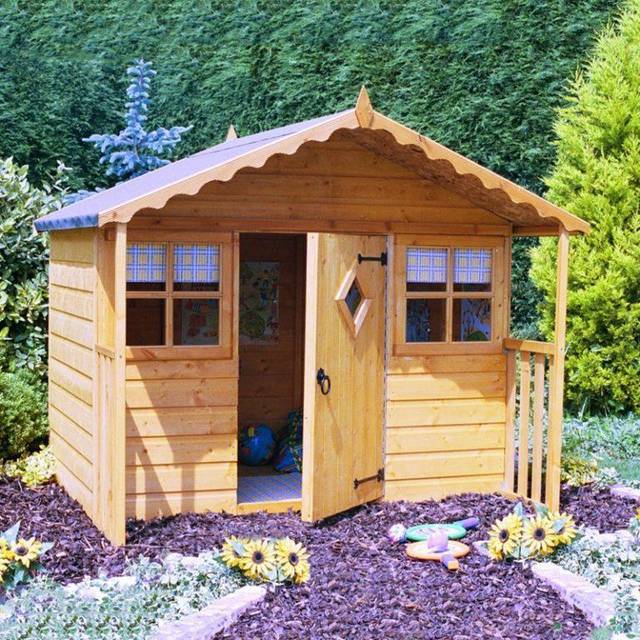 Shire Cubby Playhouse - Honey Brown