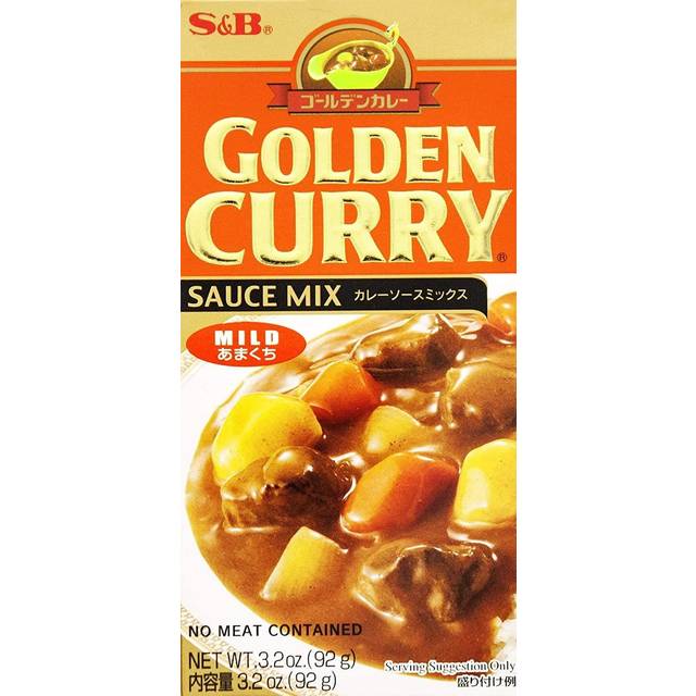 Golden Curry Mild 5 portioner S&B 92g