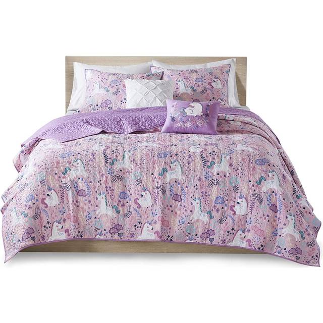 Urban Habitat Kids Reversible cotton Quilt Set - Vibrant Fun  Playful Print  All Season children Bedding coverlet Bedspread  Decorative Pillow  Bedroo