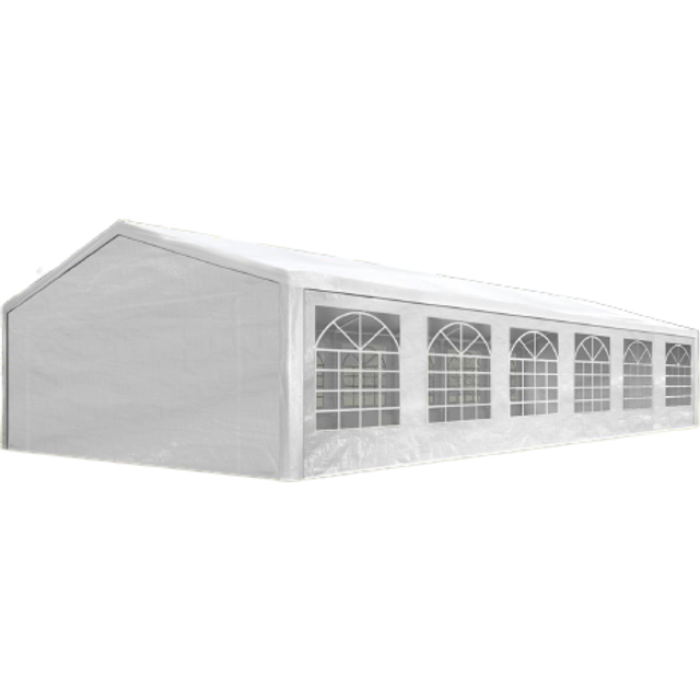 TOOLPORT 6x12m Marquee / Party tent, PE 350, white - (90109)