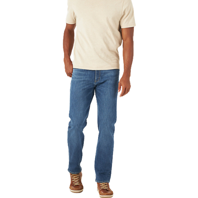 Lee Men's Extreme Motion Slim Straight Jean Maverick 32W x 32L