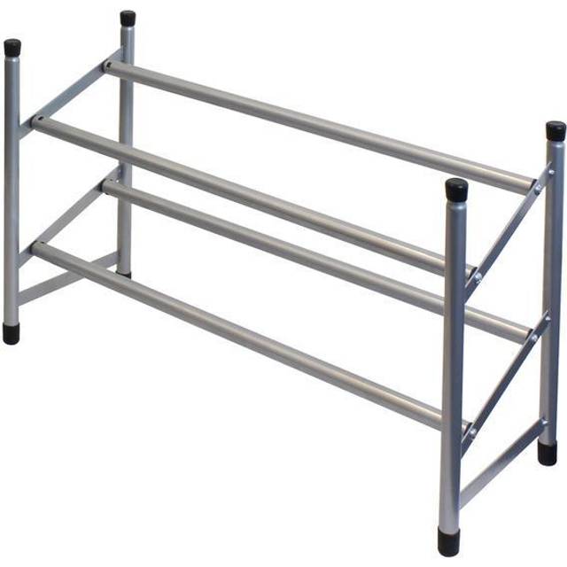 2-Tier Extendable Shoe Rack
