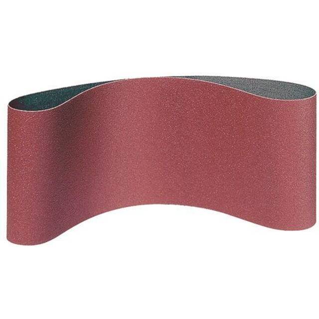 Schleifband LS 309 X L.1000mm - 10 ST, B.100mm K.80 f.HO/MET Korund KLINGSPOR