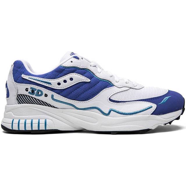 3D GRID HURRICANE SNEAKER WHITE/ROYAL Unisex 10