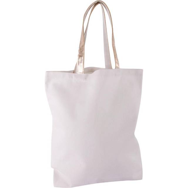 Rayher 53990102 Fashion Shopper, vit, 46 x 46 cm, textilväska, tygväska, shoppingväska, tygpåse, 330 g/m2, otryckt