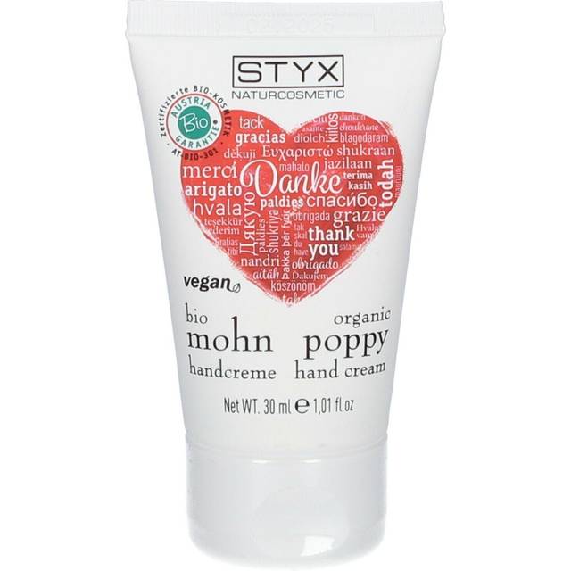 STYX Økologisk Valmuefrøhåndcreme 30 ml