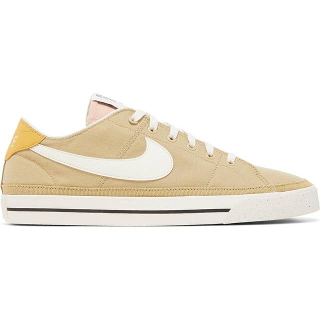 Nike Court Legacy Canvas Next Nature 'Wheat Grass Sail 'Brown White' - brown - 9.5