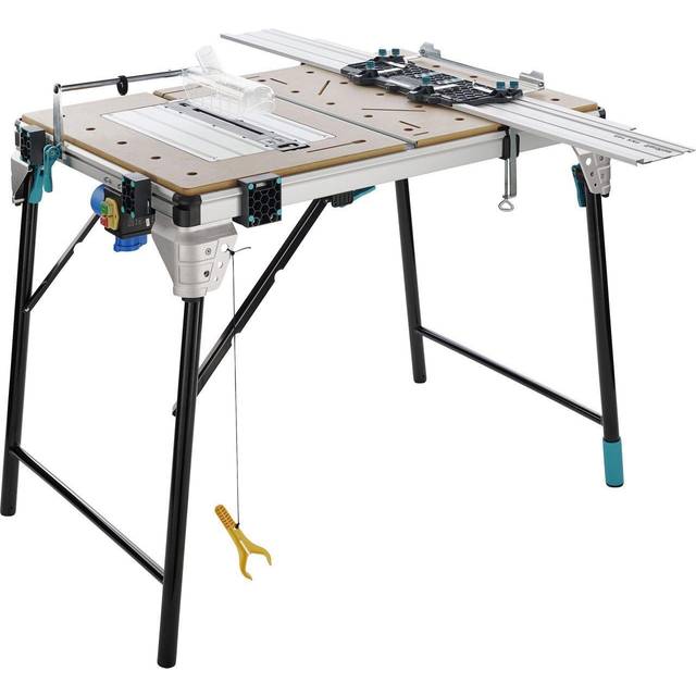 Wolfcraft 6918000 Arbetsbordmöbel Svart, Silver