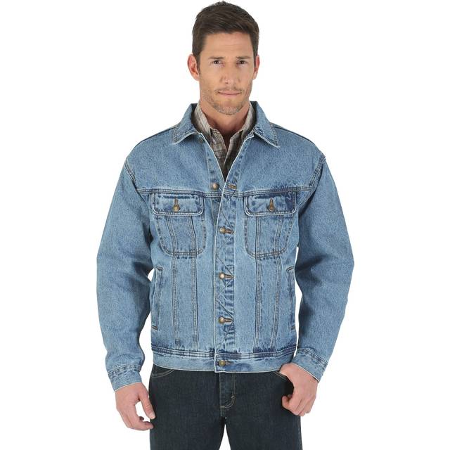 Wrangler mens Rugged Wear Unlined denim jackets  Vintage Indigo  2X Tall US