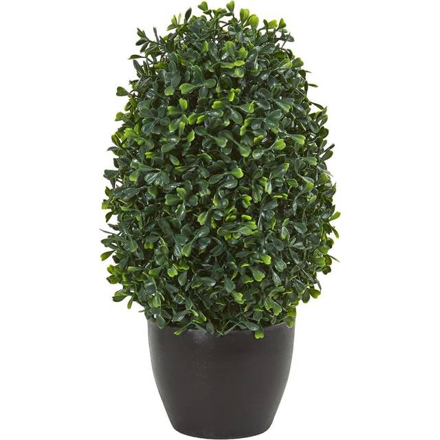13 Boxwood Topiary Artificial Plant UV Resistant (Indoor/Outdoor)