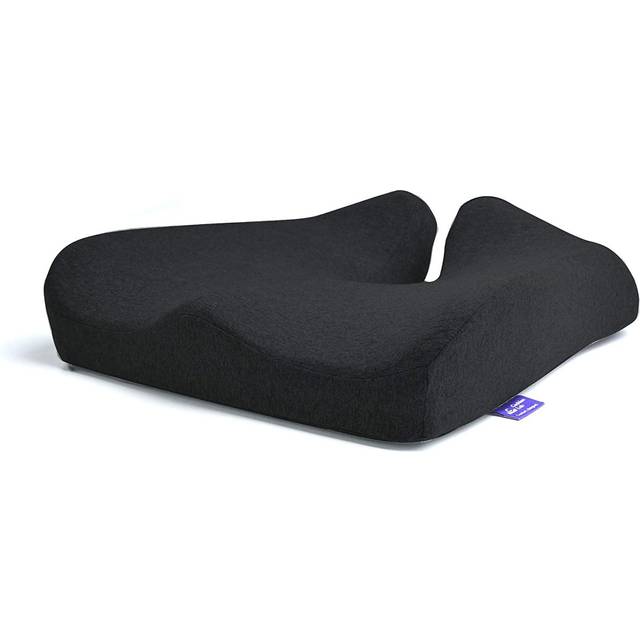 Cushion Lab Patented Pressure Relief Seat Cushion for Long Sitting Hours on Office & Home Chair - Extra-dense Memory Foam for Soft Support. Chair