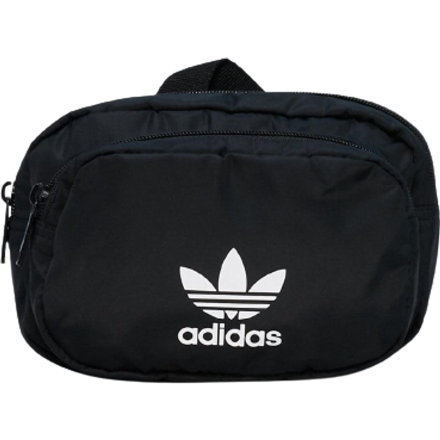 adidas Unisex-vuxen sport midjeväska/rese- och festivalväska, svart/vit, En storlek
