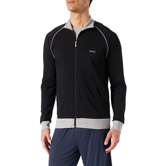 BOSS Herrmix & Match JacketZ med logotyp, Mörkblå, S