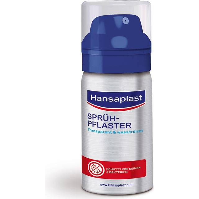Spray Plaster (32.5 ml), Transparent Plaster Spray for Invisible Protection, Waterproof and Breathable Plaster for Small Cuts and Abrasions