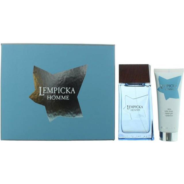 Lolita Lempicka Homme Gift Set 100ml Eau De Toilette + 75ml Aftershave Balm
