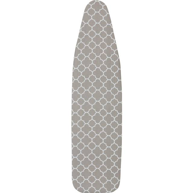 Household Essentials 80098 Ironing Board Cover | 100% Cotton | Gray Trellis
