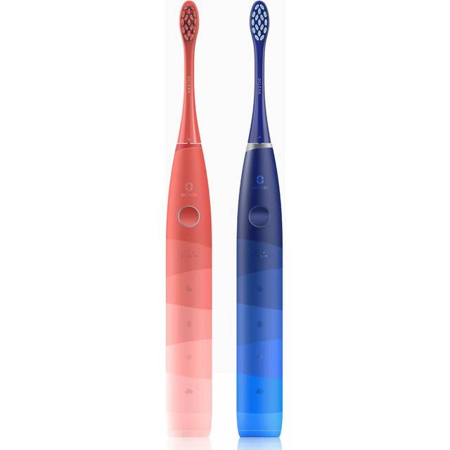 Oclean Flow Find Duo Set Adult Sonic toothbrush Blue, Pink