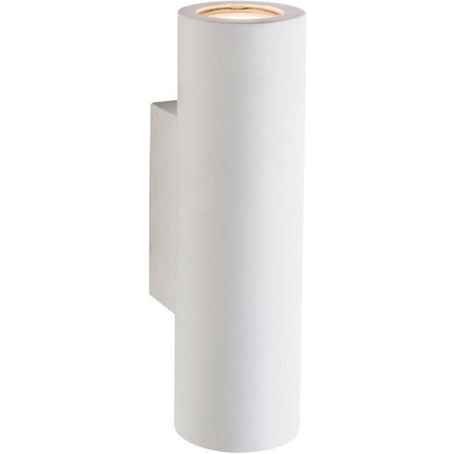 Up & Down LED Wall Light Primed White (Ready for Paint) Modern Lamp Fitting Kit