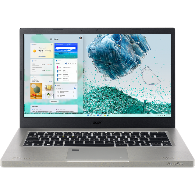 Acer Aspire Vero (AV14-51-54CG) 14" Full HD IPS, Intel i5-1235U, 8GB RAM, 512 GB SSD, Windows 11 (kobblestensgrå)