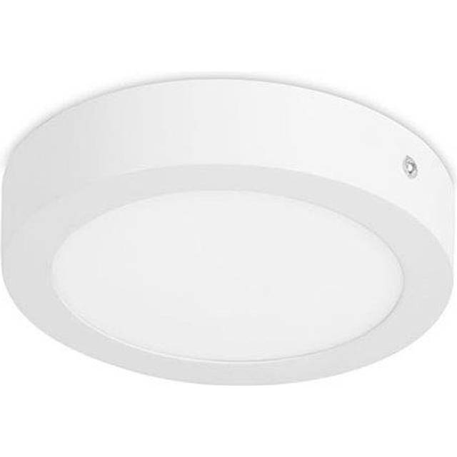 Forlight - Easy - Integrated led Round Surface Mounted Downlight Matt White - Warm White