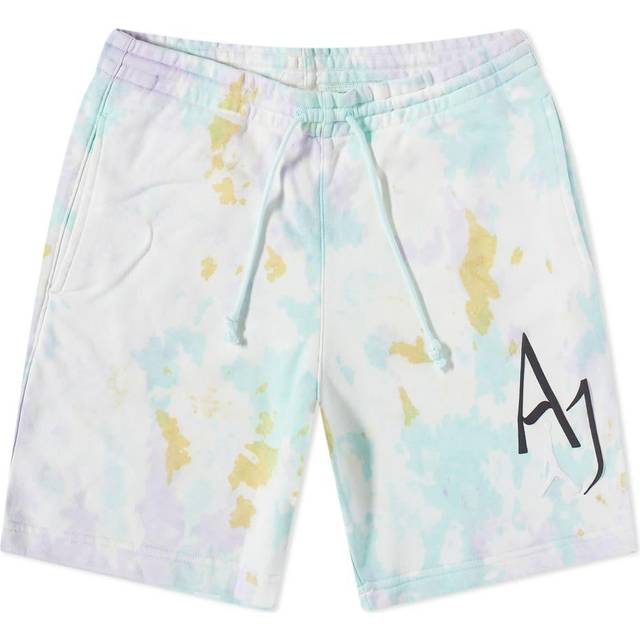 Men's NIKE Air Jordan Mens DNA Shorts Summer Half Pants Gym Sweat Loose Fit New S 2XL - Pink And White - Size: M - pink and white