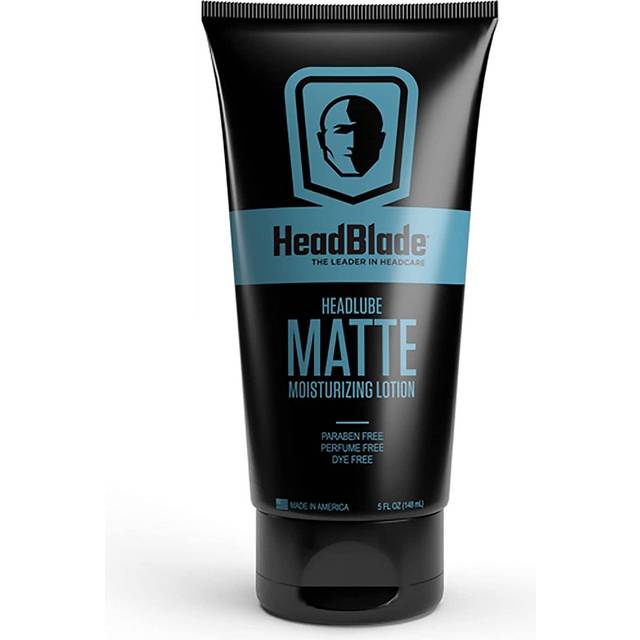 HeadBlade HeadLube Matte Moisturizer Lotion for Men 5 oz - Leaves Head Smooth and Grease-Free  free Head Shaving Experience - Stay Refreshed and Hydra