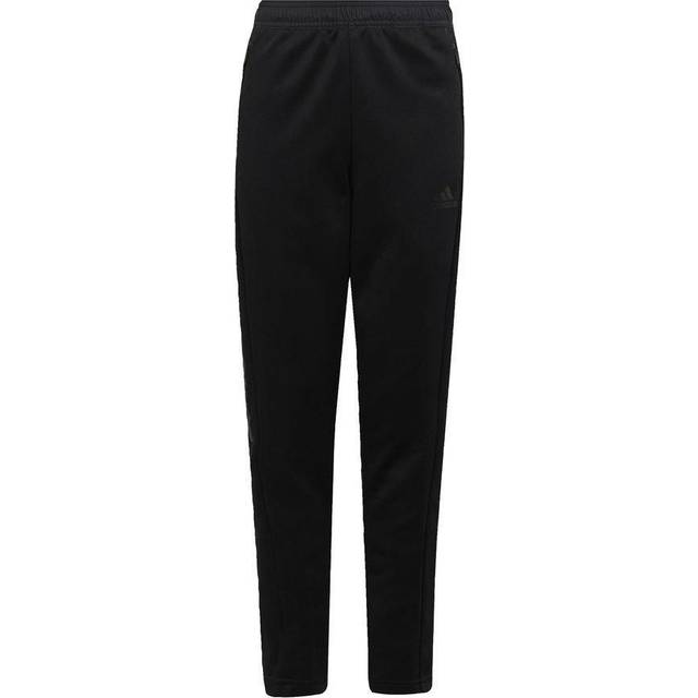 adidas Sportswear Childrens Unisex Tiro Suit-Up Track Pants - Black Recycled Material - Size 11-12Y