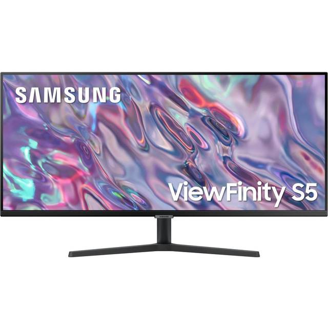 Samsung S50GC platta pc-skärmar 86,4 cm (34") 3440 x 1440 pixlar UltraWide Quad HD LCD Svart