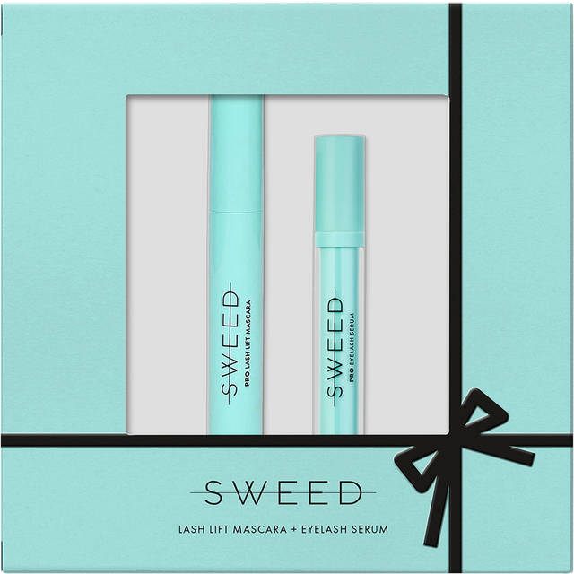 Sweed Lash Lift Mascara & Eyelash Growth Serum Set - Black