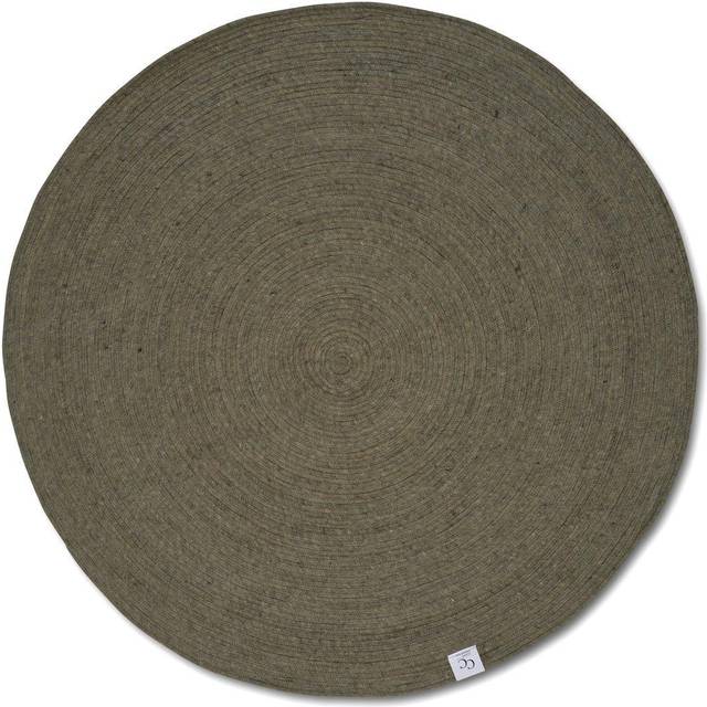 Classic Collection - Merino Carpet Round - Grön