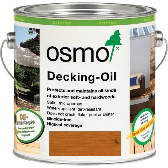 Decking Oil - Larch - 2.5 Litre - Osmo
