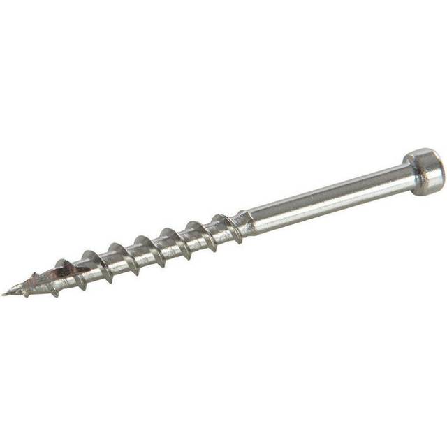 500 PACK 2 x #8 Stainless Steel Pocket Hole Screws Square / Pan Head COARSE