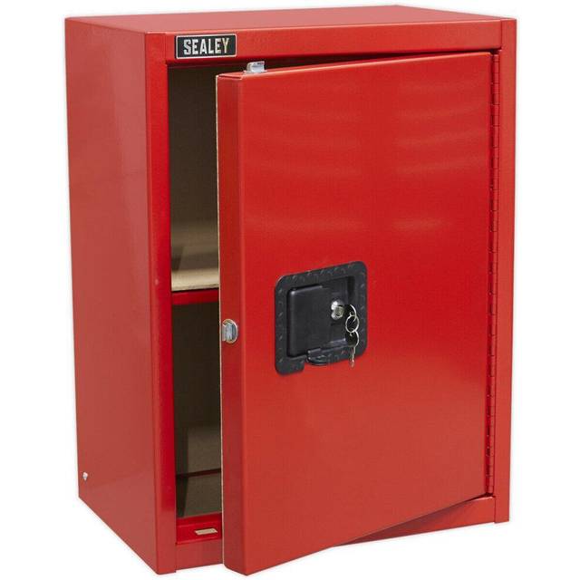 Airbag Safe Storage Cabinet - 2mm Thick Sheet Steel - Slam Lock - Wall Mountable - Metallics - One Size