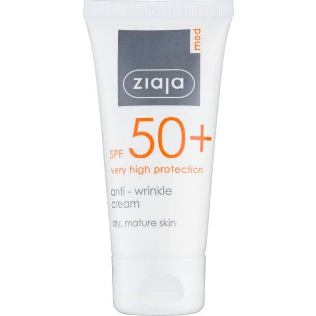 Ziaja Med Protecting UVA UVB Anti-rynke Solcreme SPF 50+ 50ml